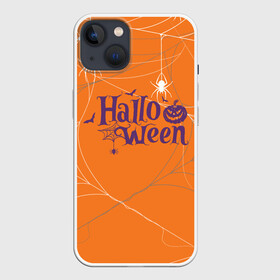 Чехол для iPhone 13 с принтом ПАУТИНКА НА ХЭЛЛОУИН в Санкт-Петербурге,  |  | halloween | haloween | пауки | паутина | паутинка | паучки | хеллоин | хеллоуин | хелоин | хелоуин | хэллоин | хэллоуин | хэлоин | хэлоуин