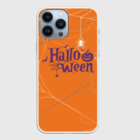 Чехол для iPhone 13 Pro Max с принтом ПАУТИНКА НА ХЭЛЛОУИН в Санкт-Петербурге,  |  | halloween | haloween | пауки | паутина | паутинка | паучки | хеллоин | хеллоуин | хелоин | хелоуин | хэллоин | хэллоуин | хэлоин | хэлоуин