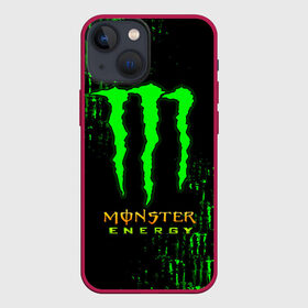 Чехол для iPhone 13 mini с принтом MONSTER ENERGY NEON | МОНСТЕР НЕОН в Санкт-Петербурге,  |  | monster | monster energy | монстер | монстер енерджи | монстер енэрджи | монстер энерджи | неон | энергетик | энергетический напиток