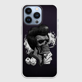 Чехол для iPhone 13 Pro с принтом Элвис жив в Санкт-Петербурге,  |  | halloween | арт | графика | зомби | мистика | праздник | ужасы | хэллоуин | череп