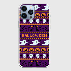 Чехол для iPhone 13 Pro Max с принтом Хэллоуинский Свитер в Санкт-Петербурге,  |  | america | halloween | usa | америка | приведения | свитер | тыква | тыква улыбается | тьма | ужас | хелловин | хеллоуин | хэллоуин | череп | черный кот