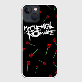 Чехол для iPhone 13 mini с принтом MY CHEMICAL ROMANCE РОЗЫ | MCR ROSES в Санкт-Петербурге,  |  | music | my chemical romance | rock | roses | боб брайар | джеймс дьюис | джерард уэи | майки уэи | музыка | розы | рок | рэй торо | фрэнк айеро