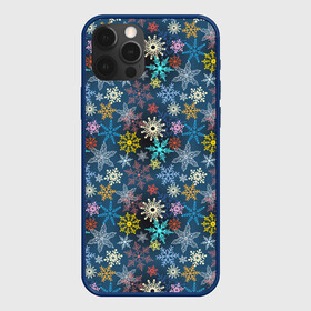Чехол для iPhone 12 Pro Max с принтом Красочные Снежинки в Санкт-Петербурге, Силикон |  | merry christmas | дед мороз | ёлка | зима | мороз | новый год | подарок | праздник | рождество | с новым годом | сантаклаус | снег | снеговик | снегурочка | снежинки | снежные узоры | узоры