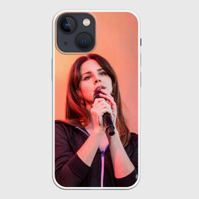 Чехол для iPhone 13 mini с принтом Лана на концерте в Санкт-Петербурге,  |  | lana del ray | pop music | исполнитель | исполнительница | лана дел рэй | музыка | поп | попса