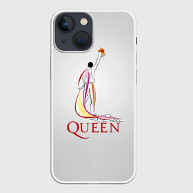 Чехол для iPhone 13 mini с принтом Фредди Меркьюри   Queen в Санкт-Петербурге,  |  | freddie mercury | queen | quen | глэм | квин | королева | куин | меркури | меркьюри | музыкант | мэркури | певец | песня | поп | рок группа | фаррух булсара | фредди | фреди | хард | хардрок