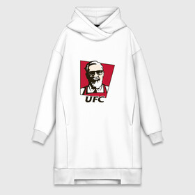 Платье-худи хлопок с принтом UFC  KFC в Санкт-Петербурге,  |  | kfc | mcgregor | ufc | бои без правил | бокс | борьба | прикол