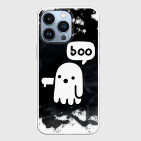 Чехол для iPhone 13 Pro с принтом ХЕЛЛУОИН ПРИВЕДЕНИЕ БУ   HALLOWEEN GHOST BOO в Санкт-Петербурге,  |  | bats | bones | ghost | halloween | pumpkin | skull | кости | летучие мыши | приведение | призрак | скелет | тыква | хеллоуин | хоррор | хэллоуин