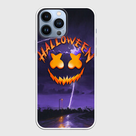 Чехол для iPhone 13 Pro Max с принтом ХЕЛЛОУИН НОЧЬ   HALLOWEEN NIGHT MARSHMELLO в Санкт-Петербурге,  |  | bats | bones | ghost | halloween | marshmello | pumpkin | skull | кости | летучие мыши | маршмелло | приведение | призрак | скелет | тыква | хеллоуин | хоррор | хэллоуин