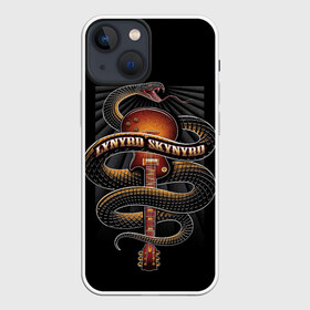 Чехол для iPhone 13 mini с принтом LYNYRD SKYNYRD SNAKE в Санкт-Петербурге,  |  | alabama | blues | home | lynyrd | music | rock | skynyrd | snake | usa | алабама | блюз | кантри | линэрд | музыка | рок | скинэрд | сша