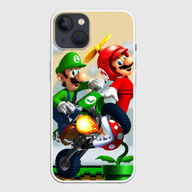 Чехол для iPhone 13 с принтом MarioHelmet в Санкт-Петербурге,  |  | Тематика изображения на принте: bowser | bowsette | bullet bill | goomba | koopa | luigi | mario | mario heroes | nintendo | peach | power up | princess | princess peach | star | super mario | super mario bros | toad | wario | yoshi | боузер | братья марио | варио | купа | луиджи | мари