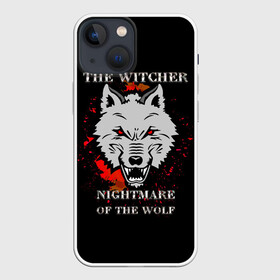 Чехол для iPhone 13 mini с принтом Ведьмак: Кошмар волка в Санкт-Петербурге,  |  | geralt | nightmare of the wolf | the witcher | vesemir | witcher | wolf | ведьмак | весемир | волк | геральт