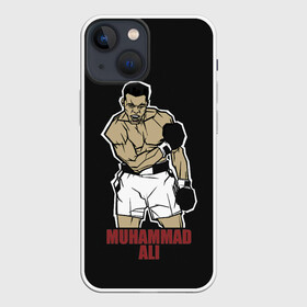 Чехол для iPhone 13 mini с принтом Мухаммед арт в Санкт-Петербурге,  |  | box | muhammad ali | sport | sports | sportsmen | бокс | легенда | мухаммад али | мухаммед али | спорт | спортсмен