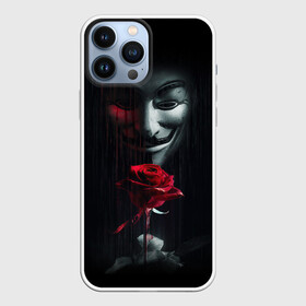 Чехол для iPhone 13 Pro Max с принтом АНОНИМУС РОЗА | ANONYMOUS ROSE | ГАЙ ФОКС в Санкт-Петербурге,  |  | Тематика изображения на принте: anonimus | анонимус | в маске | взлом жопы | гай фокс | египетская сила | едрен батон | екаламене | екарный бабай | ексель моксель | епаресете | етить колотить | ешкин кот | маска | неон | хакеры | школьник