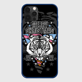 Чехол для iPhone 12 Pro Max с принтом Merry Christmas 2022 в Санкт-Петербурге, Силикон |  | 2022 | beast | merry christmas | new year | predator | stars | stern look | white tiger | year of the tiger | белый тигр | год тигра | звезды | зверь | новый год | суровый взгляд | хищник