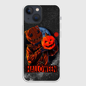 Чехол для iPhone 13 mini с принтом Welcom to hell в Санкт-Петербурге,  |  | halloween | арт | графика | зомби | мистика | праздник | тыква | ужасы | хэллоуин