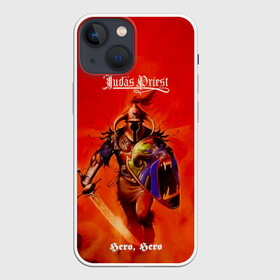 Чехол для iPhone 13 mini с принтом Hero, Hero   Judas Priest в Санкт-Петербурге,  |  | judas priest | альбом | гленн типтон | джудас прист | йен хилл | ричи фолкнер | роб хэлфорд | рок группа | скотт трэвис | хэвиметалгруппа