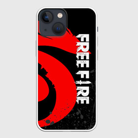 Чехол для iPhone 13 mini с принтом GARENA FREE FIRE СИМВОЛ ИГРЫ ЛОГО в Санкт-Петербурге,  |  | free fire | freefire | garena | garena free fire | гарена | гарена фри фаер | фри фаер | фрифаер