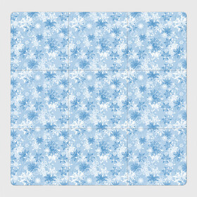 Магнитный плакат 3Х3 с принтом Морозное Снежное Утро в Санкт-Петербурге, Полимерный материал с магнитным слоем | 9 деталей размером 9*9 см | merry christmas | дед мороз | ёлка | зима | мороз | новый год | подарок | праздник | рождество | с новым годом | сантаклаус | снег | снеговик | снегурочка | снежинки | снежные узоры | узоры