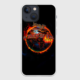 Чехол для iPhone 13 mini с принтом A Touch of Evil: Live   Judas Priest в Санкт-Петербурге,  |  | judas priest | альбом | гленн типтон | джудас прист | йен хилл | ричи фолкнер | роб хэлфорд | рок группа | скотт трэвис | хэвиметалгруппа