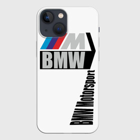 Чехол для iPhone 13 mini с принтом BMW  Motorsport в Санкт-Петербурге,  |  | bmw | автоспорт | бмв | логотипы | надписи | немецкая классика | немецкие машины