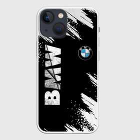 Чехол для iPhone 13 mini с принтом BMW GRUNGE | БМВ ГРАНЖ в Санкт-Петербурге,  |  | bmw | grunge | авто | автомобиль | бмв | гранж | краска | лого | логотип | марка | машина | модель | потертости