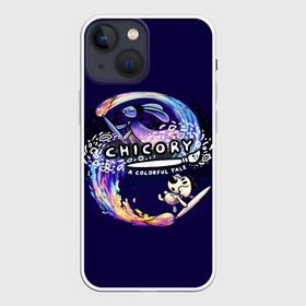 Чехол для iPhone 13 mini с принтом Chicory: A Colorful Tale GAME в Санкт-Петербурге,  |  | chicory | chicory a colorful tale | детская игра | игра | раскраска | цветная сказка | цикория