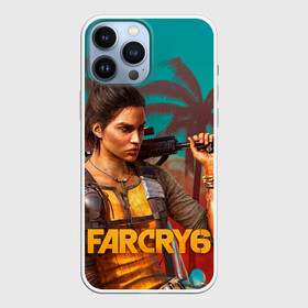 Чехол для iPhone 13 Pro Max с принтом Far Cry Dani Rojas в Санкт-Петербурге,  |  | Тематика изображения на принте: art | cry | dani | far | game | gun | rojas | shooter | арт | дани | закат | край | машина | оружие | пальмы | рохас | фар | шутер