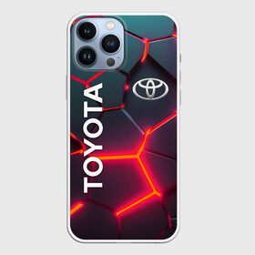 Чехол для iPhone 13 Pro Max с принтом TOYOTA 3D NEON  | ТОЙОТА  3Д ПЛИТЫ НЕОН в Санкт-Петербурге,  |  | auto | sport | toyota | авто | автомобиль | автомобильные | бренд | марка | машины | спорт | тойота