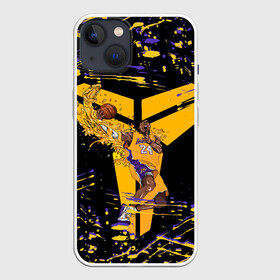 Чехол для iPhone 13 с принтом Los angeles lakers NBA в Санкт-Петербурге,  |  | 24 | kobebryant | lakers | nba | баскетбол | баскетболист | коби брайант | лейкерс | нба | спорт