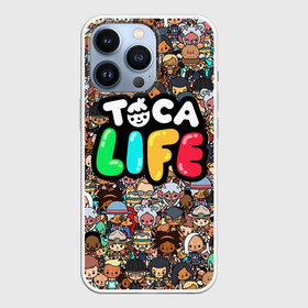 Чехол для iPhone 13 Pro с принтом Toca Boca game | Тока бока в Санкт-Петербурге,  |  | toca boca | детская игра | игра | лого | логотип | персонажи | прикоснуться ко рту | тока бока