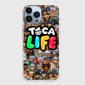 Чехол для iPhone 13 Pro Max с принтом Toca Boca game | Тока бока в Санкт-Петербурге,  |  | toca boca | детская игра | игра | лого | логотип | персонажи | прикоснуться ко рту | тока бока