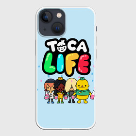 Чехол для iPhone 13 mini с принтом Toca Boca | Тока бока праздник в Санкт-Петербурге,  |  | toca boca | детская игра | игра | лого | логотип | персонажи | прикоснуться ко рту | тока бока