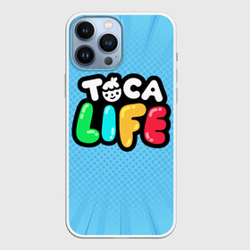 Чехол для iPhone 13 Pro Max с принтом Toca Boca logo | Тока Бока логотип в Санкт-Петербурге,  |  | toca boca | детская игра | игра | лого | логотип | персонажи | прикоснуться ко рту | тока бока