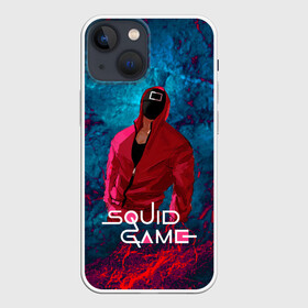 Чехол для iPhone 13 mini с принтом Сериал Squid game Игра в кальмара в Санкт-Петербурге,  |  | squid game | выживание | игра в кальмара | кальмар | корейский | корея