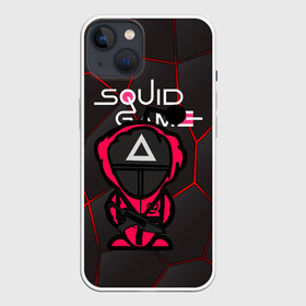 Чехол для iPhone 13 с принтом Squid game BLACK в Санкт-Петербурге,  |  | squid game | выживание | игра в кальмара | кальмар | корейский | корея