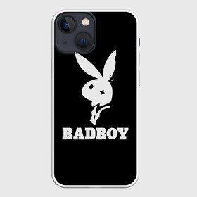Чехол для iPhone 13 mini с принтом BAD BOY (секси) в Санкт-Петербурге,  |  | bad boy | erotic | love | playboy | заяц | кролик | любовь | плейбой | прикол | смешной | страсть | ххх | шутка | юмор