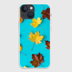 Чехол для iPhone 13 mini с принтом Кленовый листочек в Санкт-Петербурге,  |  | красивое | листья | модное | осень | тренды
