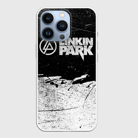 Чехол для iPhone 13 Pro с принтом Линкин Парк Лого Рок ЧБ | Linkin Park Rock в Санкт-Петербурге,  |  | album | bennington | chester | green | grunge | linkin park | mike | music | rock | shinoda | style | альбом | беннингтон | гитара | гранж | линкин парк | логотип | музыка | надпись | певец | полосы | потертости | рок | честер | шинода