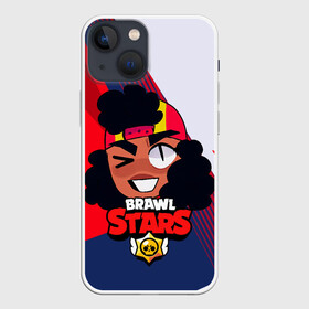 Чехол для iPhone 13 mini с принтом Мег BrawlStars game в Санкт-Петербурге,  |  | Тематика изображения на принте: brawl | brawl stars | brawlstars | mec | meg | бравл | бравлстарс | мег | мек | мэг | мэк