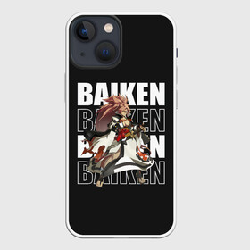 Чехол для iPhone 13 mini с принтом Baiken в Санкт-Петербурге,  |  | game | games | ggs | guilty gear | guilty gear strive | гилти гир стрэйв | игра | игры