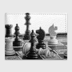 Обложка для студенческого билета с принтом Шах и мат Шахматы в Санкт-Петербурге, натуральная кожа | Размер: 11*8 см; Печать на всей внешней стороне | доска | игра | игровая | игры | кони | конь | короли | король | логика | логичные | настольная | настольные | пешка | пешки | спорт | спортивная | ферзь | шахматный | шахматы