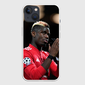 Чехол для iPhone 13 с принтом Поль Погба, Pogba в Санкт-Петербурге,  |  | manchester | manchester united | pogba | манчестер | мю | погба | поль погба | юнайтед