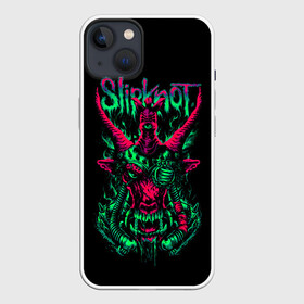 Чехол для iPhone 13 с принтом Slipknot криповый козел в Санкт-Петербурге,  |  | slipknot | джей вайнберг | кори тейлор | крис фен | крэйг джонс | метал | мик томсон | музыка | петля | рок | сид уилсон | скользящий узел | слайпкнот | слипкнот | слипнот | удавка