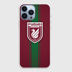 Чехол для iPhone 13 Pro Max с принтом ФК Рубин Казань в Санкт-Петербурге,  |  | background | emblem | football | football club | kazan | ruby | sport | texture | казань | рпл | рубин | спорт | текстура | фон | футбол | футбольный клуб | эмблема