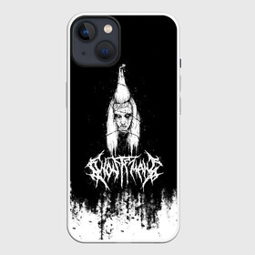 Чехол для iPhone 13 с принтом GHOSTEMANE Hip Hop Grunge | Гостмейн в Санкт-Петербурге,  |  | gang | ghostemane | glitch | grunge | halloween | hiphop | monada | music | rap | trash | генг | гостмейн | гостмэйн | гранж | знак | меркури | монада | музыка | надпись | потертости | призрак | реп | рэп | символ | треш | хеллоуин | хипхоп