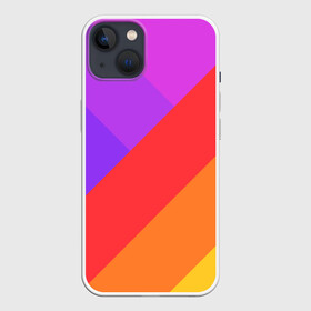 Чехол для iPhone 13 с принтом РАДУЖНАЯ ГЕОМЕТРИЯ   RAINBOW GEOMETRY в Санкт-Петербурге,  |  | abstraction | geometry | hexagon | neon | paints | rainbow | stripes | texture | triangle | абстракция | брызги | геометрия | краски | неон | радуга | соты | текстура