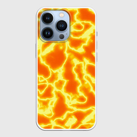 Чехол для iPhone 13 Pro с принтом Огненная вспышка в Санкт-Петербурге,  |  | Тематика изображения на принте: abstract | fire | flame | flash | gradient | lightning | neon | orange | абстракция | в огне | взрыв | вспышка | горящий | градиент | лава | молния | неоновый | огненные молнии | огонь | оранжевый принт | переливы | пламя | пожар
