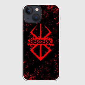 Чехол для iPhone 13 mini с принтом BERSERK | logo elements в Санкт-Петербурге,  |  | berserk | kentaro miura | аниме | берсерк | берсерк аниме | гатс | гриффит | золотой век | каска | кентаро миура | кэнтаро миура | манга | манга берсерк