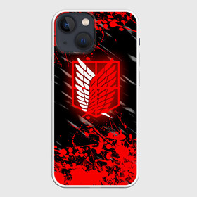 Чехол для iPhone 13 mini с принтом Атака Титанов: Red в Санкт-Петербурге,  |  | attack on titan | monsters | аниме | атака титанов | монстры | титаны