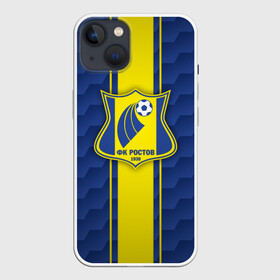 Чехол для iPhone 13 с принтом ФК Ростов в Санкт-Петербурге,  |  | background | football | football club | rostov | sports | texture | ростов | рпл | спорт | текстура | фон | футбол | футбольный клуб